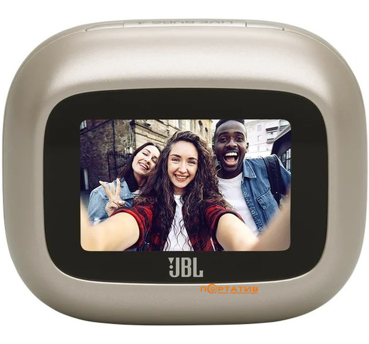 Навушники JBL Live Buds 4 Sand (JBLLIVEBUDS4CPG)