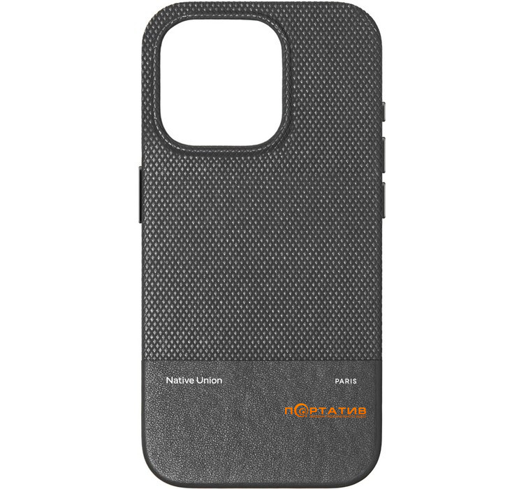 Чехол Native Union (RE) Classic Case Black for iPhone 16 Pro (RECLA-BLK-NP24P)