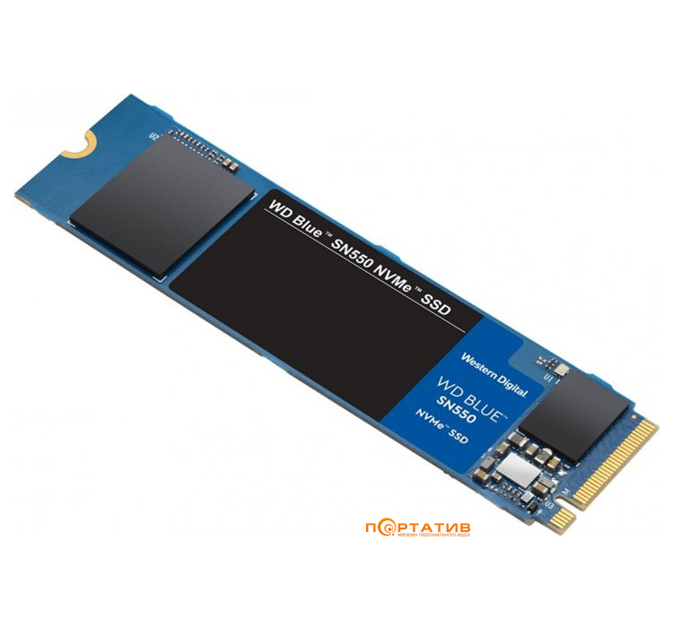 WD SSD 1ТB Blue M.2 (2280) SN550 (PCIe/NVMe) (WDS100T2B0C)