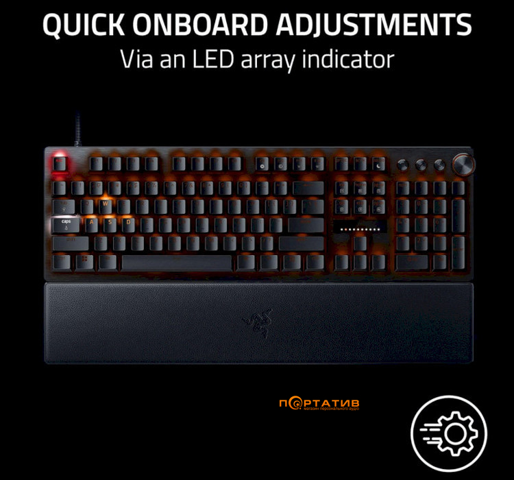 Игровая клавиатура Razer Huntsman V3 PRO UA (RZ03-04970100-R3M1)