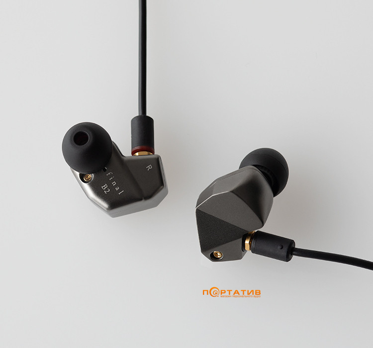 Навушники Final Audio B2 Gunmetal