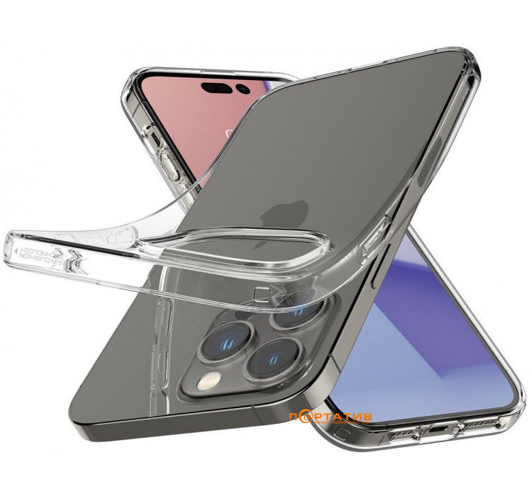 Spigen для Apple iPhone 14 Pro Crystal Flex, Crystal Clear (ACS04663)