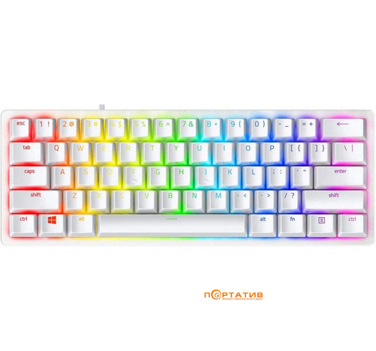 Ігрова клавіатура Razer Huntsman V3 PRO mini White UA (RZ03-04991700-R3M1)