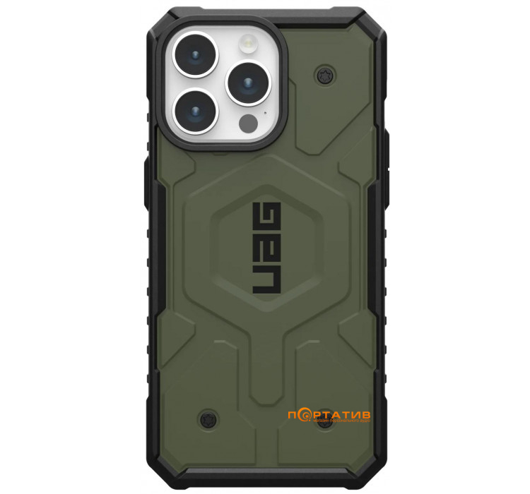 UAG для Apple iPhone 15 Pro Max Pathfinder Magsafe, Olive Drab (114301117272)