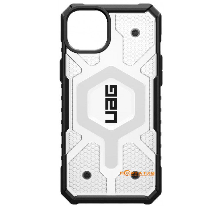 UAG для Apple iPhone 15 Plus Pathfinder Magsafe, Ice (114311114343)