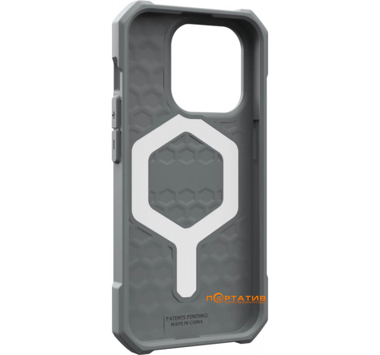 UAG для Apple iPhone 15 Pro Max Essential Armor Magsafe, Silver (114296113333)