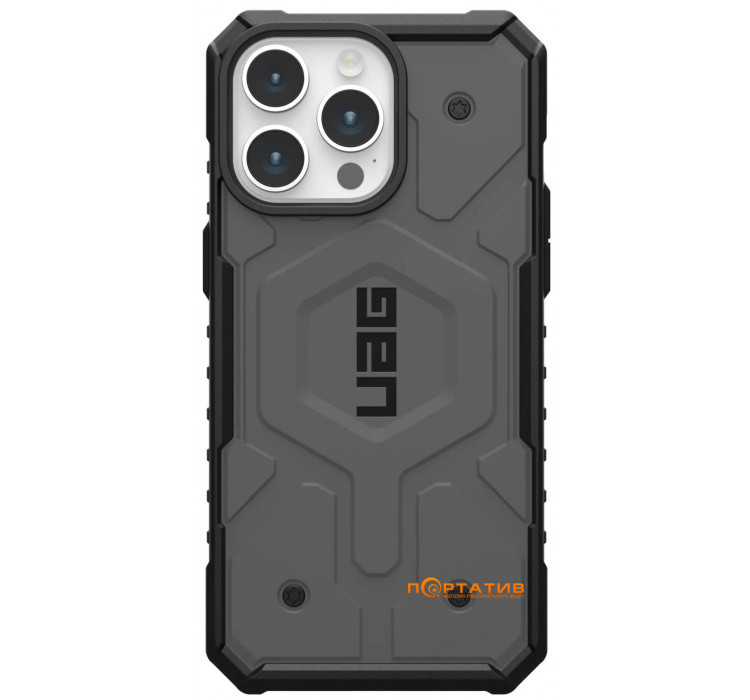 Чохол UAG для Apple iPhone 15 Pro Max Pathfinder Magsafe, Silver (114301113333)