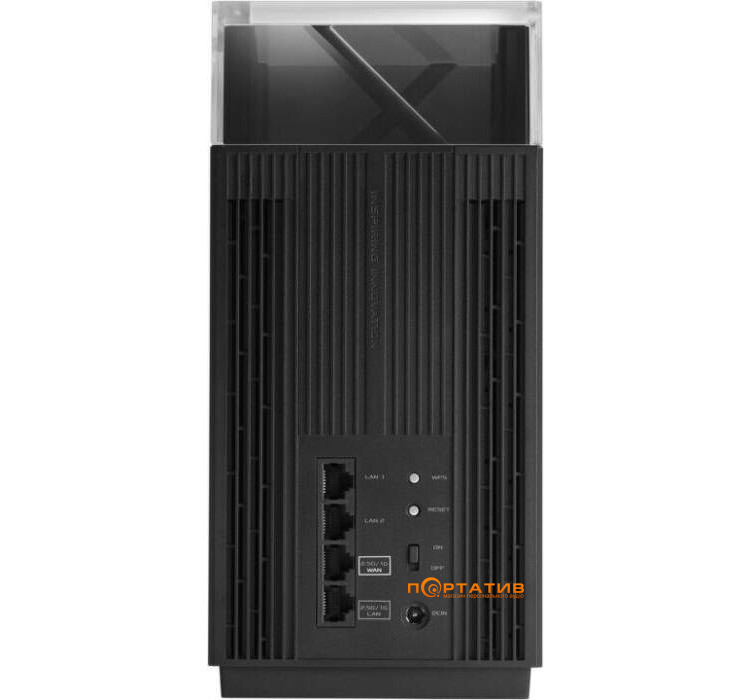 Маршрутизатор ASUS ZenWiFi Pro XT12 1PK Black (XT12-1PK-BLACK)