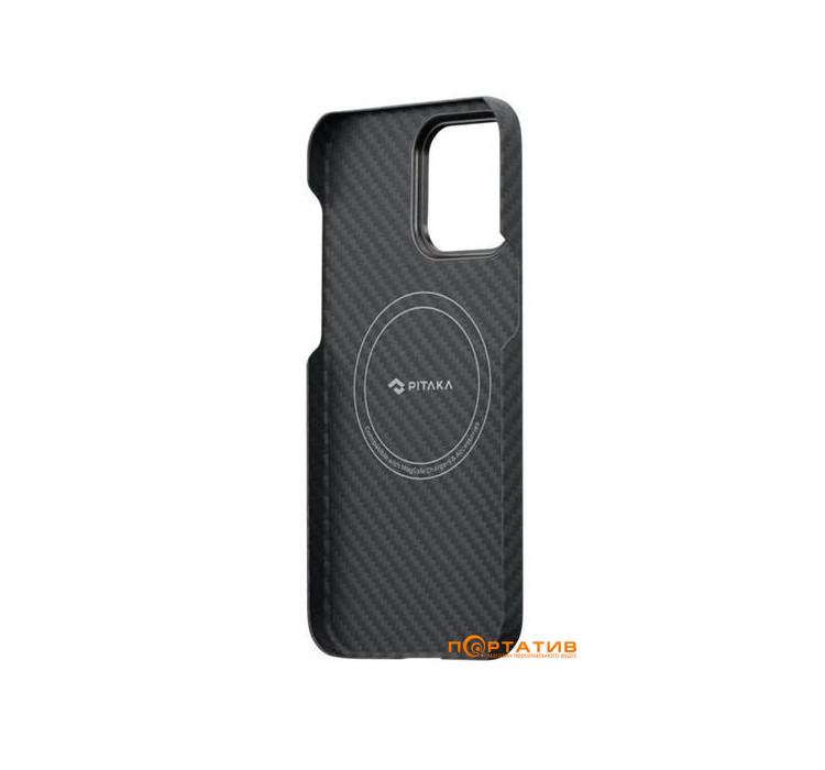 Pitaka MagEZ Case 3 Twill 1500D Black/Grey for iPhone 14 Pro Max (KI1401PM)