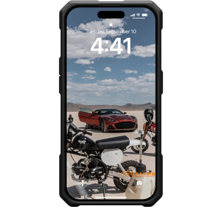Чохол UAG для Apple iPhone 15 Pro Max Monarch Pro Magsafe, Kevlar Black (114222113940)