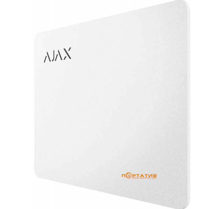 Безконтактна карта Ajax Pass біла, 3 шт. (000022786)