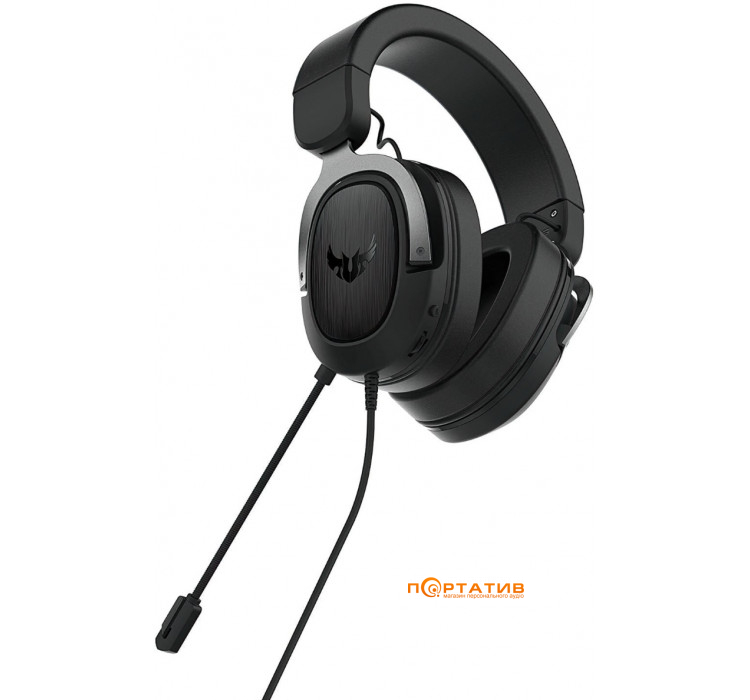 Ігрова гарнітура ASUS TUF Gaming H3 3.5mm Gun Metal (90YH028G-B1UA00)