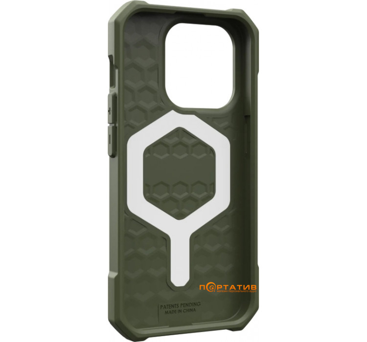 UAG для Apple iPhone 15 Pro Max Essential Armor Magsafe, Olive Drab (114296117272)