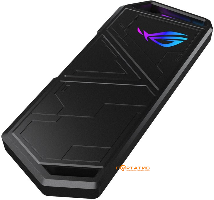 Корпус для SSD ASUS ROG Strix Arion Lite M.2 NVMe Type-C 3.2 Gen 2 (ESD-S1CL/BLK/G/AS)