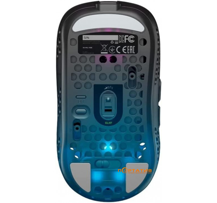 Игровая мышь Xtrfy MZ1 RGB WL, Black (MZ1W-RGB-BLACK)