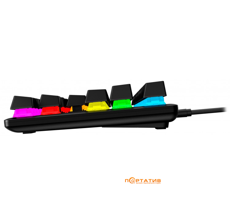 HyperX Alloy Origins Core PBT Aqua USB RGB ENG/RU Black (639N9AA)