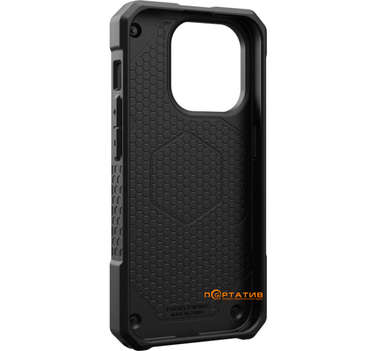 Чохол UAG для Apple iPhone 15 Pro Max Monarch Pro Magsafe, Kevlar Black (114222113940)