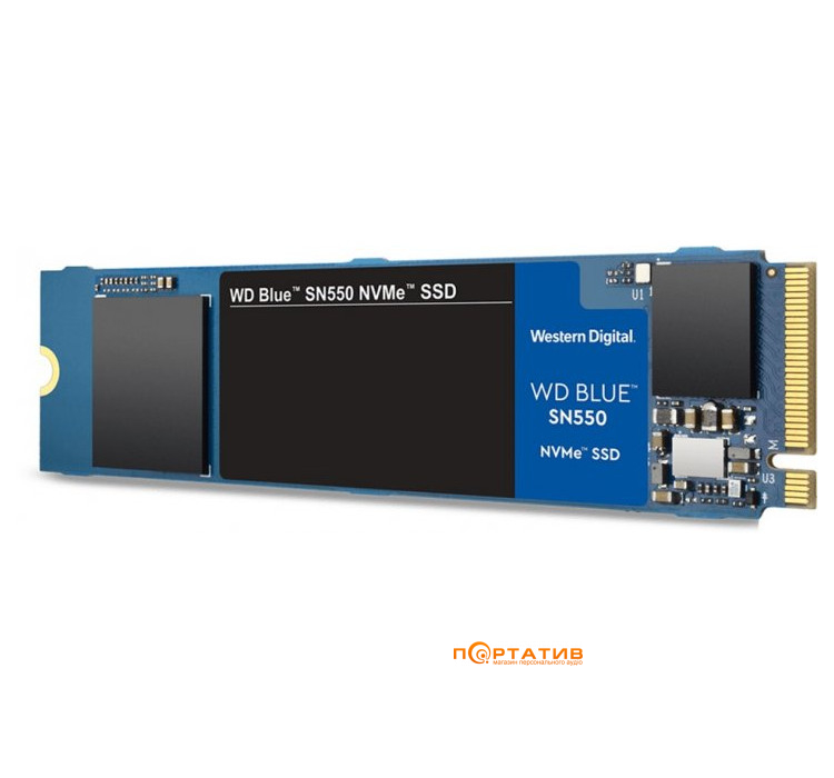 WD SSD 1ТB Blue M.2 (2280) SN550 (PCIe/NVMe) (WDS100T2B0C)