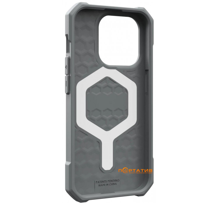UAG для Apple iPhone 15 Pro Essential Armor Magsafe, Silver (114276113333)