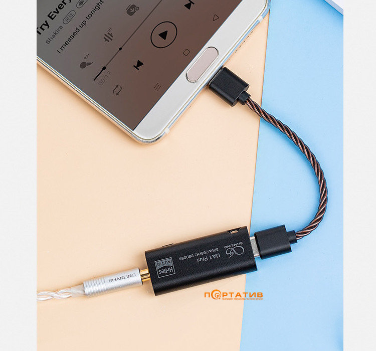 ЦАП с усилителем для наушников Shanling UA1 Plus Black