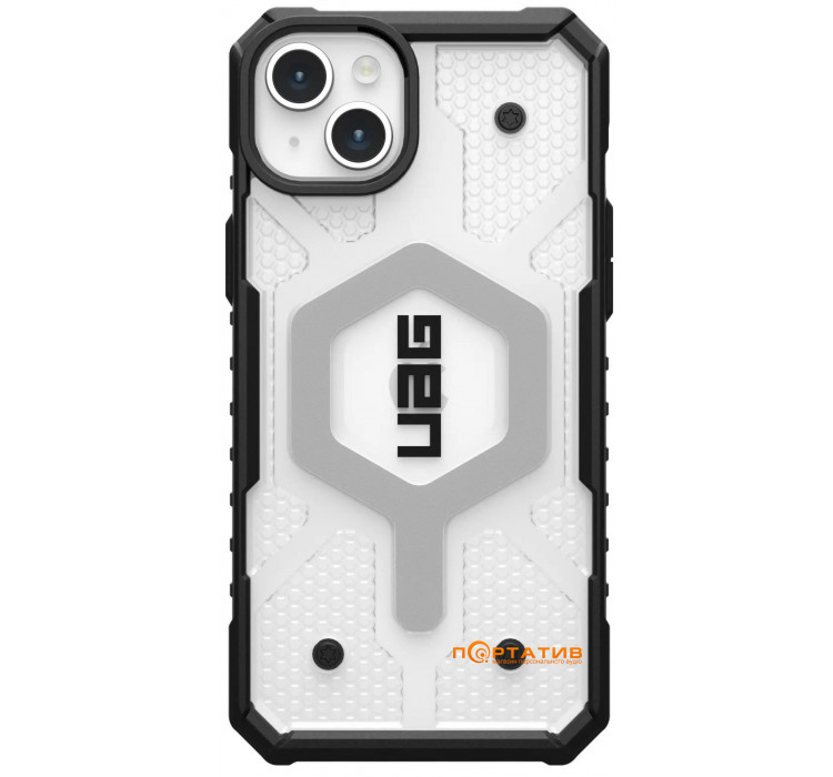 UAG для Apple iPhone 15 Plus Pathfinder Magsafe, Ice (114311114343)