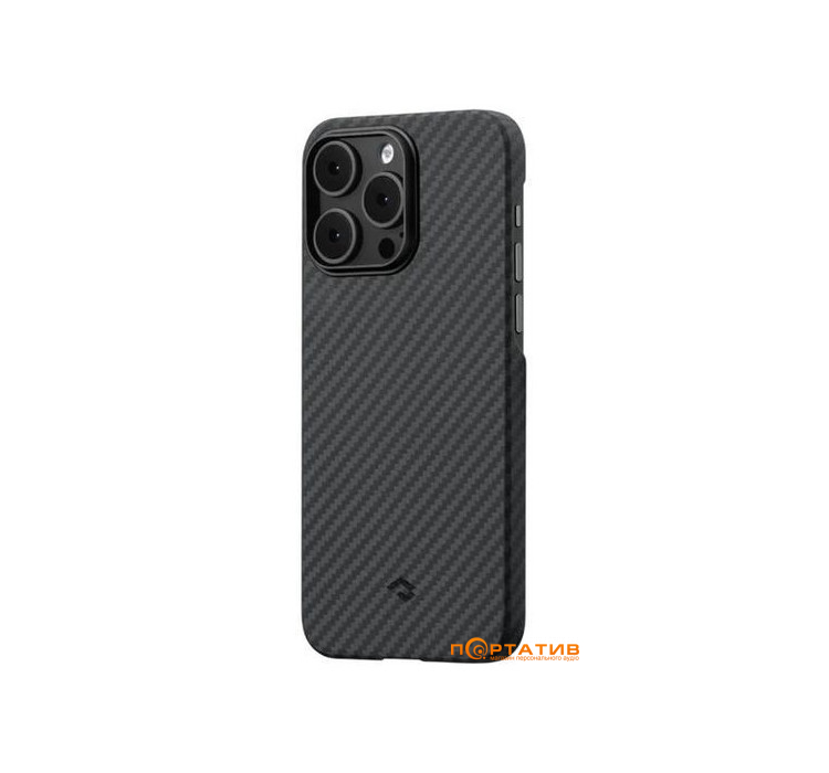 Pitaka MagEZ Case 3 Twill 1500D Black/Grey for iPhone 14 Pro (KI1401P)