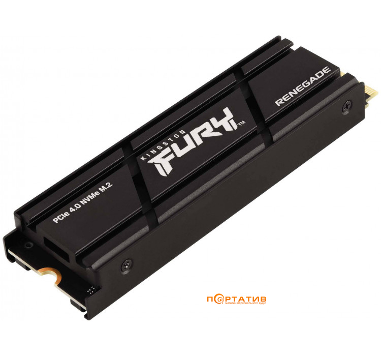 Kingston Fury Renegade 500GB PCIe 4.0 NVMe M.2 w/Heatsink (SFYRSK/500G)