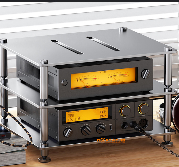 ЦАП FiiO Warmer R2R Tube DAC 
Black