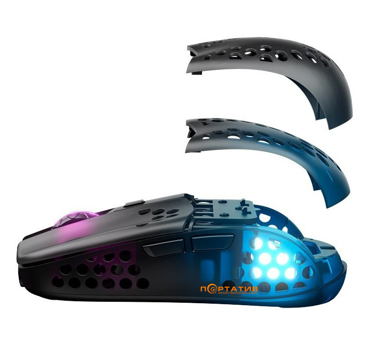 Игровая мышь Xtrfy MZ1 RGB WL, Black (MZ1W-RGB-BLACK)