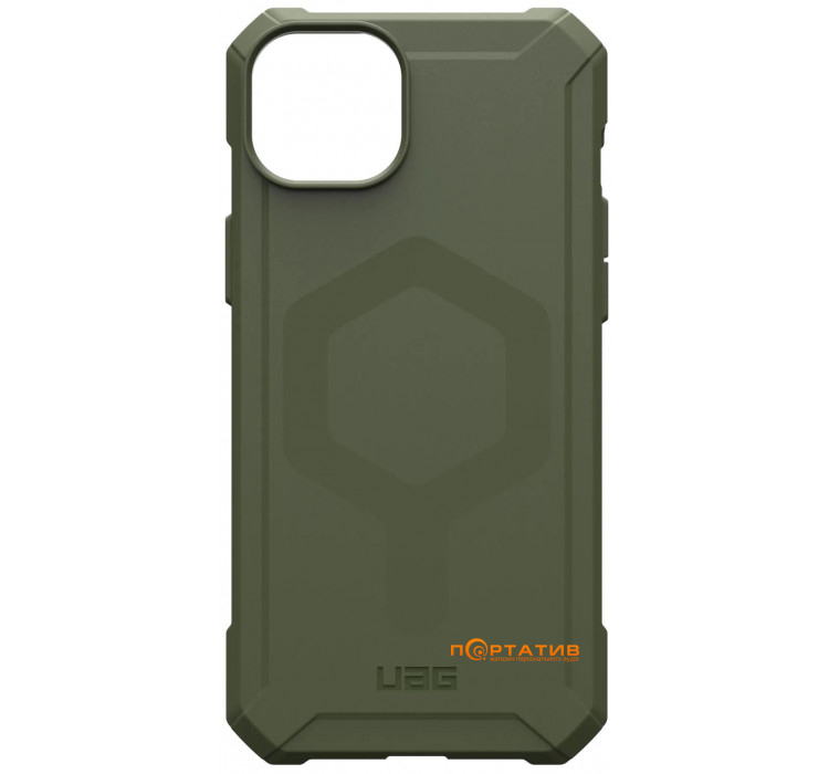 UAG для Apple iPhone 15 Plus Essential Armor Magsafe, Olive Drab (114307117272)