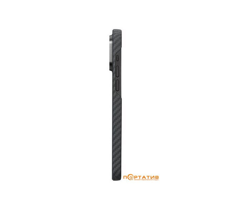 Pitaka MagEZ Case 3 Twill 1500D Black/Grey for iPhone 14 Pro (KI1401P)