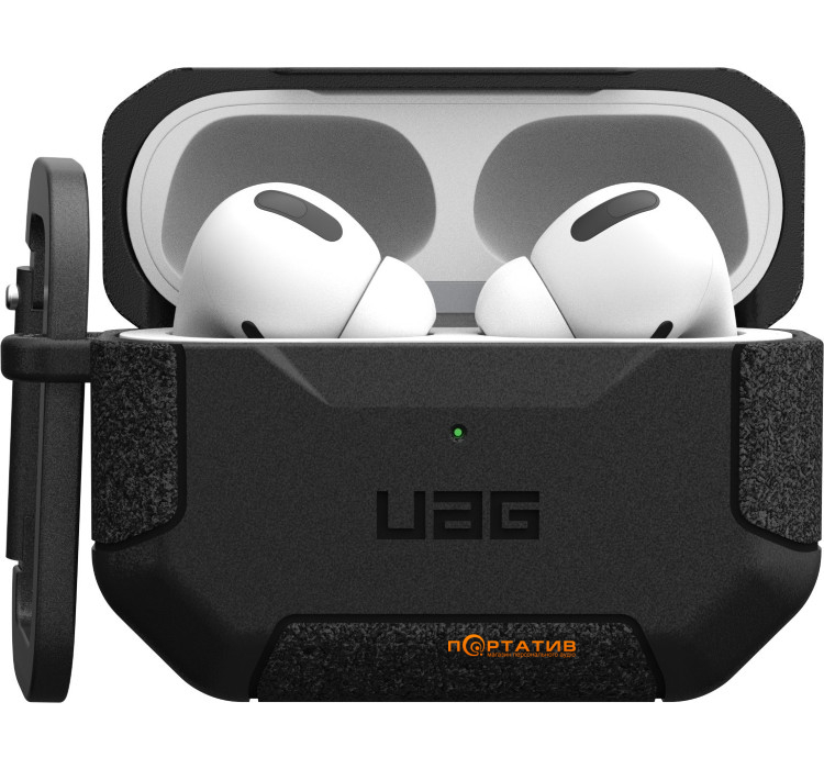 Чехол UAG для AirPods Pro (2nd Gen) Scout, Black (104123114040)