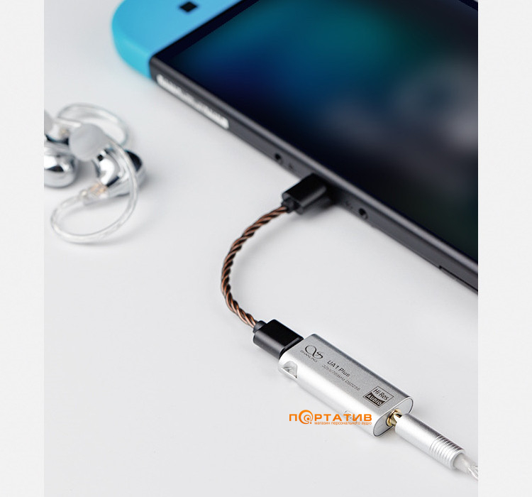 ЦАП с усилителем для наушников Shanling UA1 Plus Silver