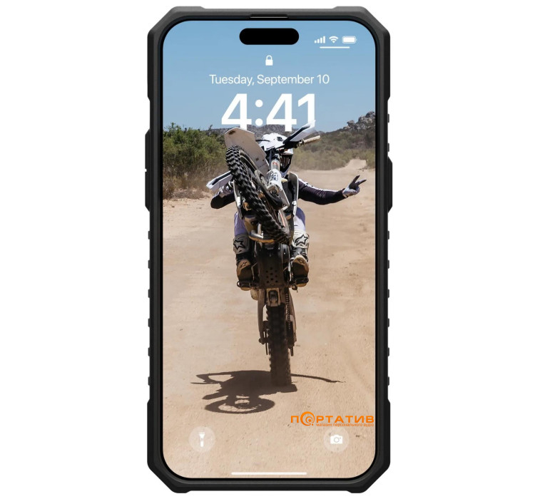 Чохол UAG для Apple iPhone 15 Pro Max Pathfinder Magsafe, Ice (114301114343)