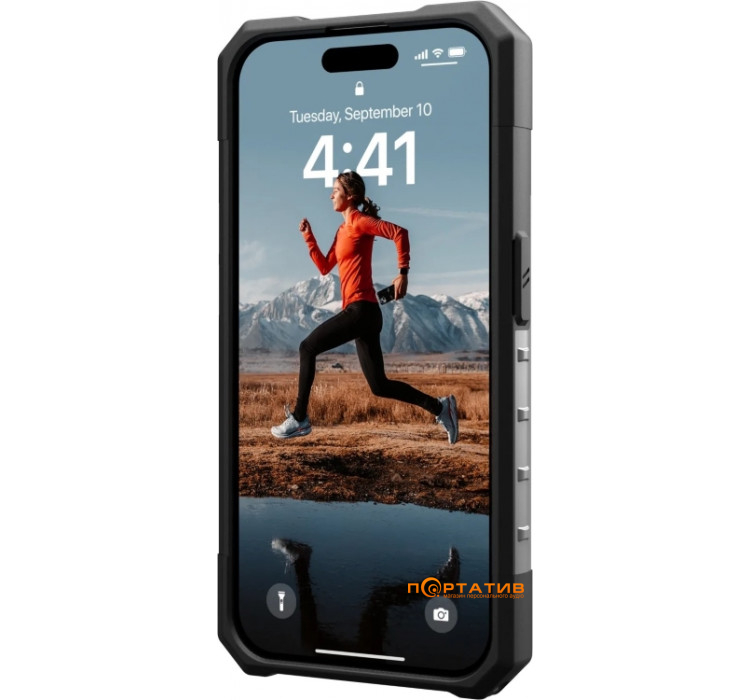 UAG для Apple iPhone 15 Pro Plasma, Ash (114284113131)