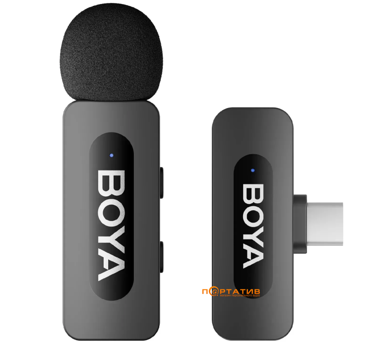 Мікрофон BOYA BY-V10 Type-C Black