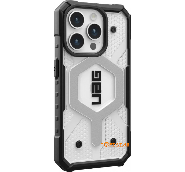 UAG для Apple iPhone 15 Pro Pathfinder Magsafe, Ice (114281114343)