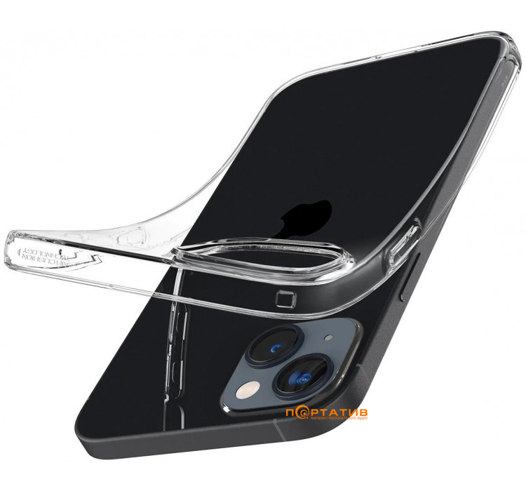 Spigen для Apple iPhone 14 Crystal Flex, Crystal Clear (ACS04677)