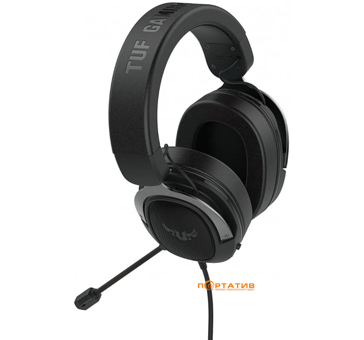 Ігрова гарнітура ASUS TUF Gaming H3 3.5mm Gun Metal (90YH028G-B1UA00)