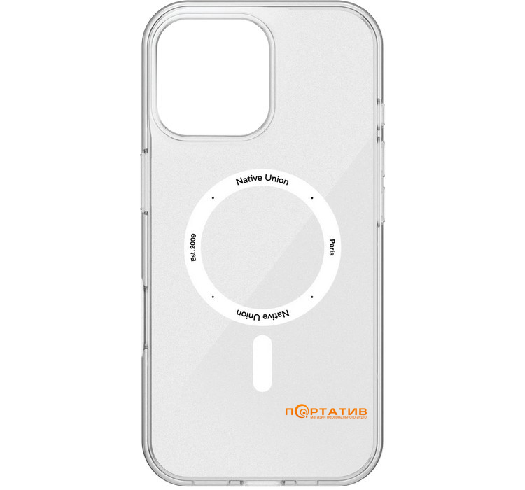 Чехол Native Union (RE) Clear Case Clear for iPhone 16 Pro (RECLE-TRA-NP24P)