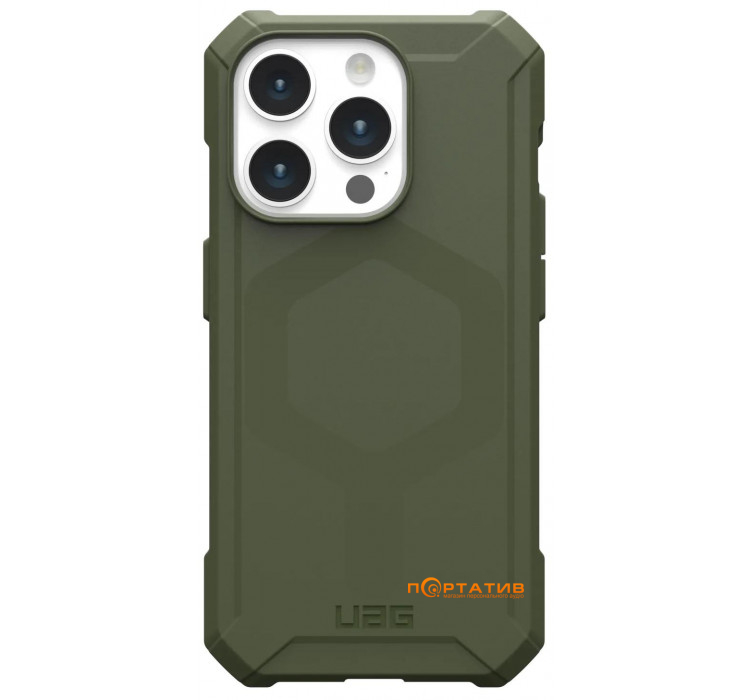 UAG для Apple iPhone 15 Pro Essential Armor Magsafe, Olive Drab (114276117272)