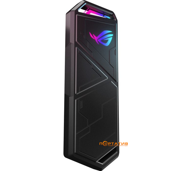 Корпус для SSD ASUS ROG Strix Arion Lite M.2 NVMe Type-C 3.2 Gen 2 (ESD-S1CL/BLK/G/AS)