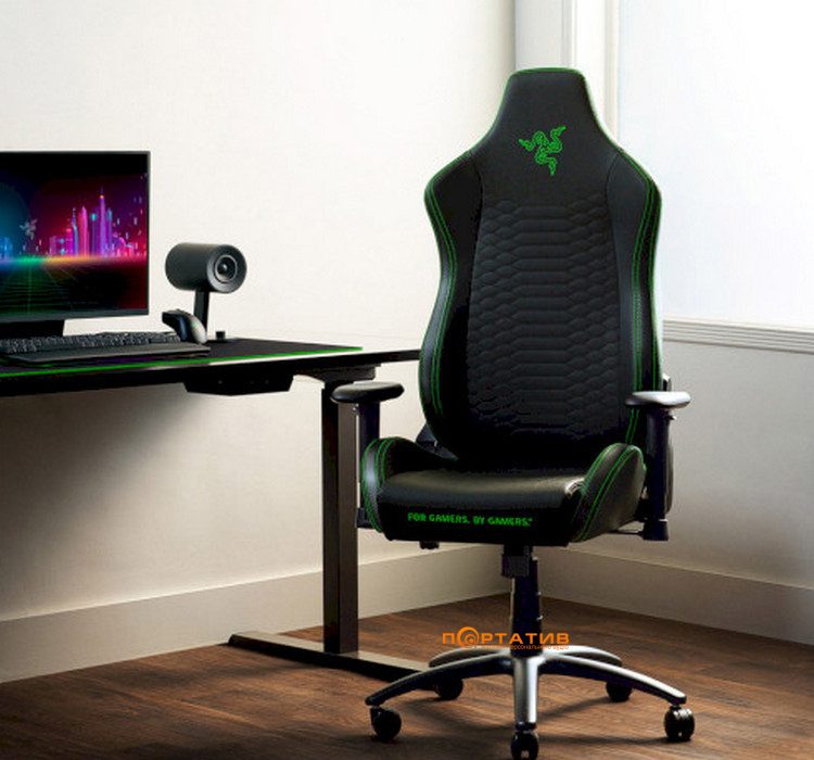 Крісло для геймерів Razer Iskur X Green XL (RZ38-03960100-R3G1)