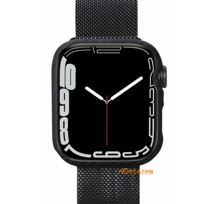 Pitaka Air Case Black/Grey for Apple Watch 9/8/7 45mm (KW2002A)