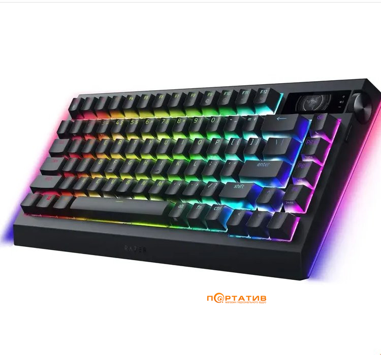 Ігрова клавіатура Razer BlackWidow V4 Pro 75% ISO Black (RZ03-05130300-R3E1)