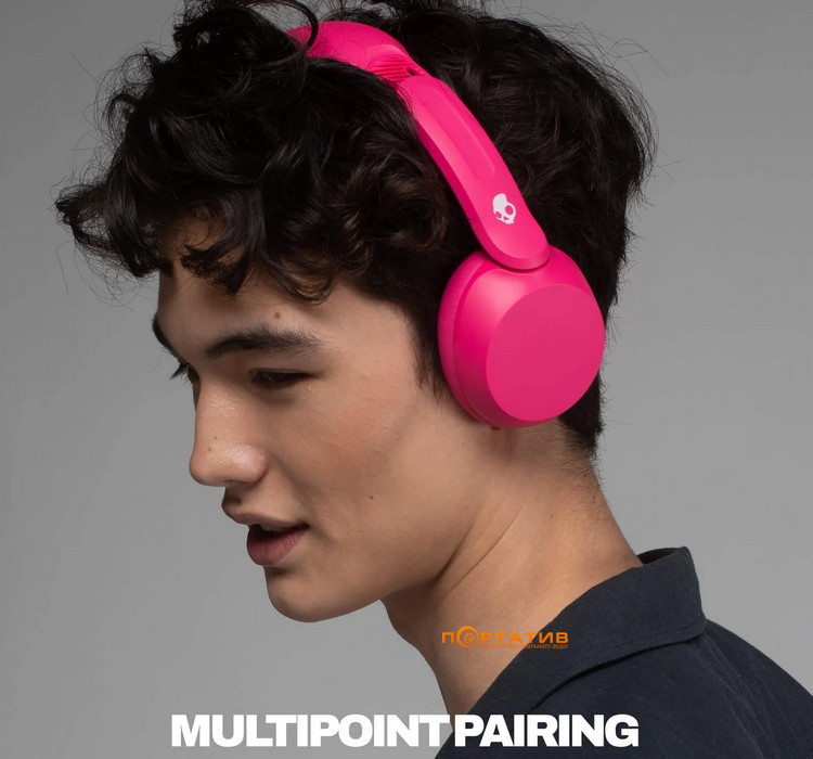 Навушники Skullcandy Icon 180 Crazy Pink (S5IEW-U046)