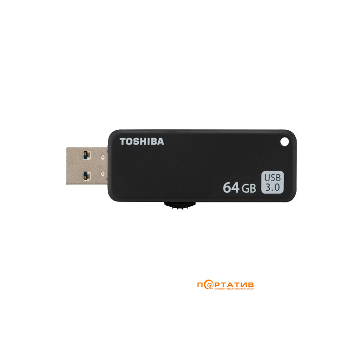 Toshiba USB3.0 Stick TransMemory U365 64GB Black (THN-U365K0640E4)