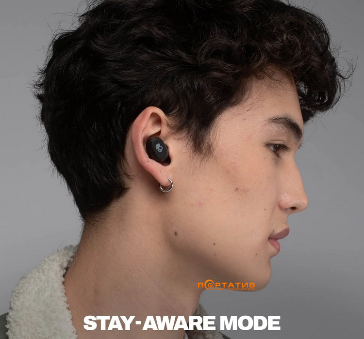 Навушники Skullcandy DIME 360 Pea Shape Black (S2DPW-T740)