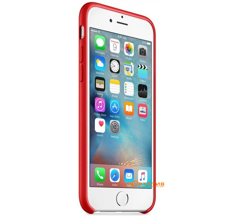 Чохол SoftCase iPhone 6 / 6S Silicone Case Red