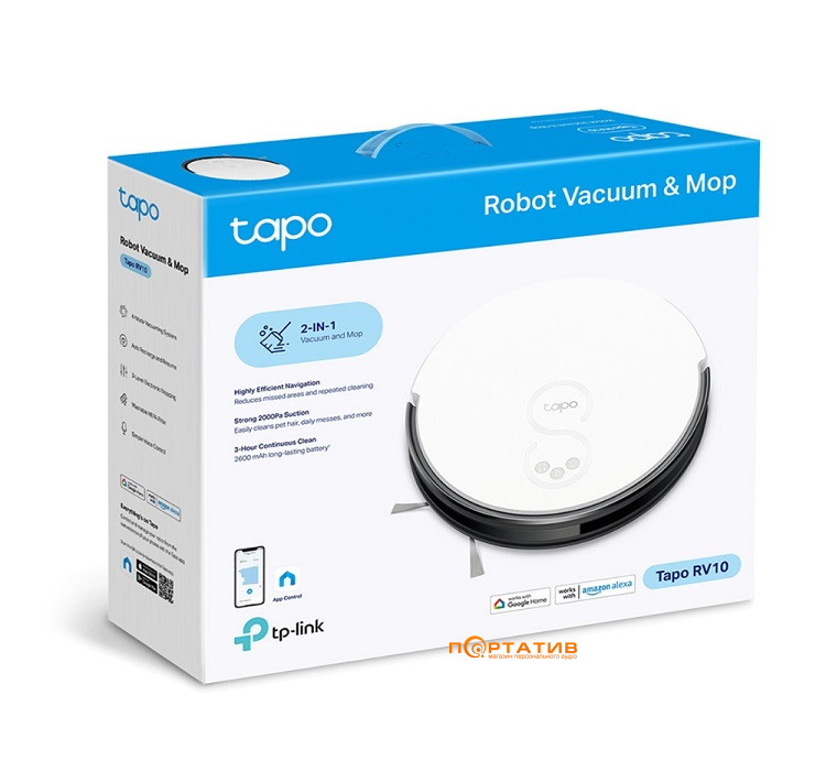 Робот-пилосос TP-Link Tapo RV10